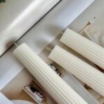 Свеча конусная 25 см